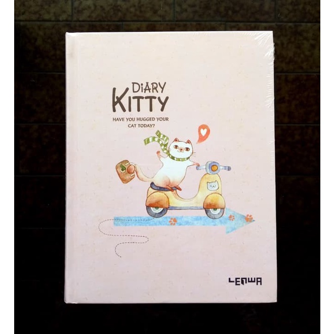 

Buku Tulis Catatan Diary Fancy - Kitty (Isi Bergambar)