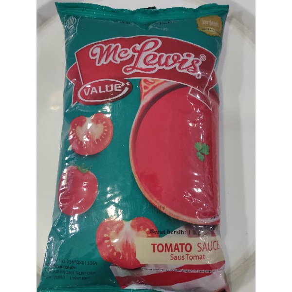 

Mc Lewis Saus Tomat 1kg