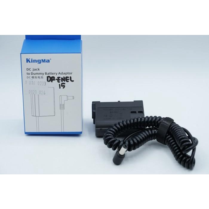 Kingma Nikon En-El15 Dummy Battery Dc Coupler - 1.016.0223 Dr-Enel15