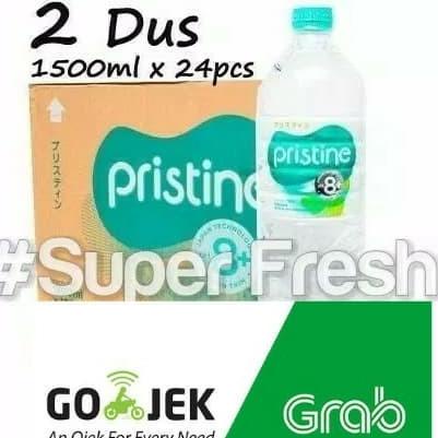 

Pristine Water 1500Ml X 24 Botol+Air Minum Pristine+Air Alkali (2 Dus)