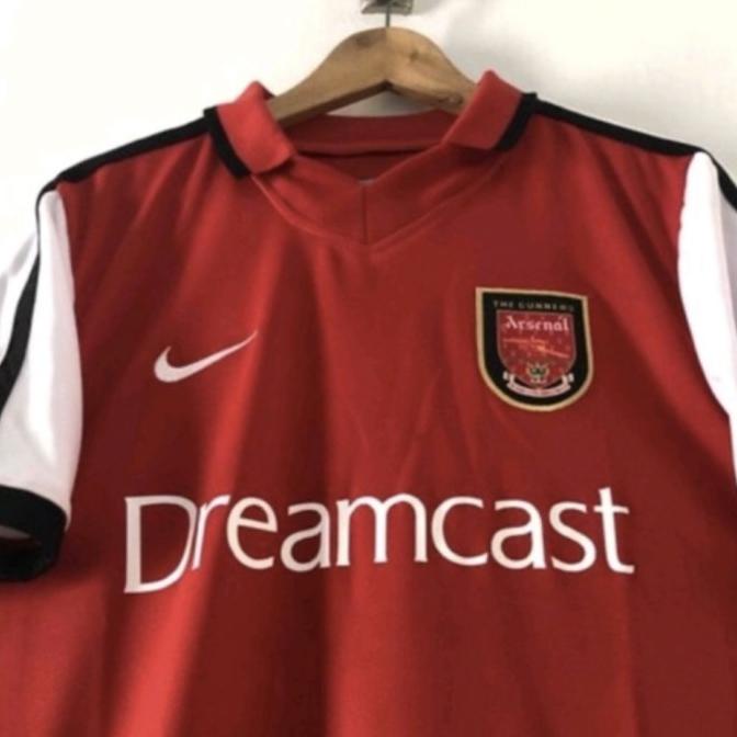 PROMO Retro Jersey Arsenal Home 2001 Dreamcast