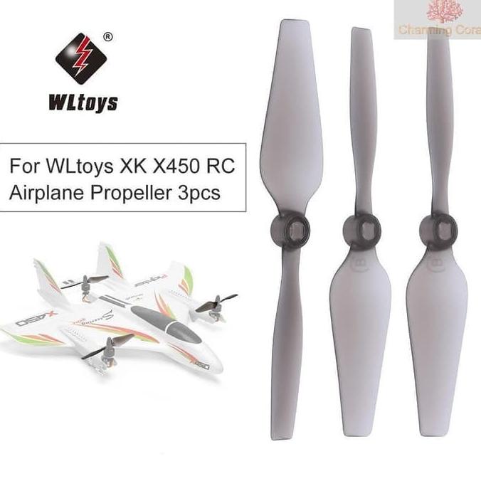 Wltoys XK X450 3Pcs Fixed Wing Baling-Baling Plane RC propeller