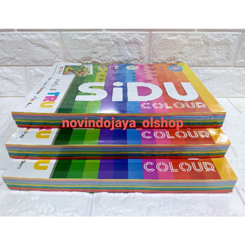 

Kekinian.. HVS WARNA MIX 10 WARNA RAINBOW 80 GSM SIDU 250 LEMBAR TERMURAH 77