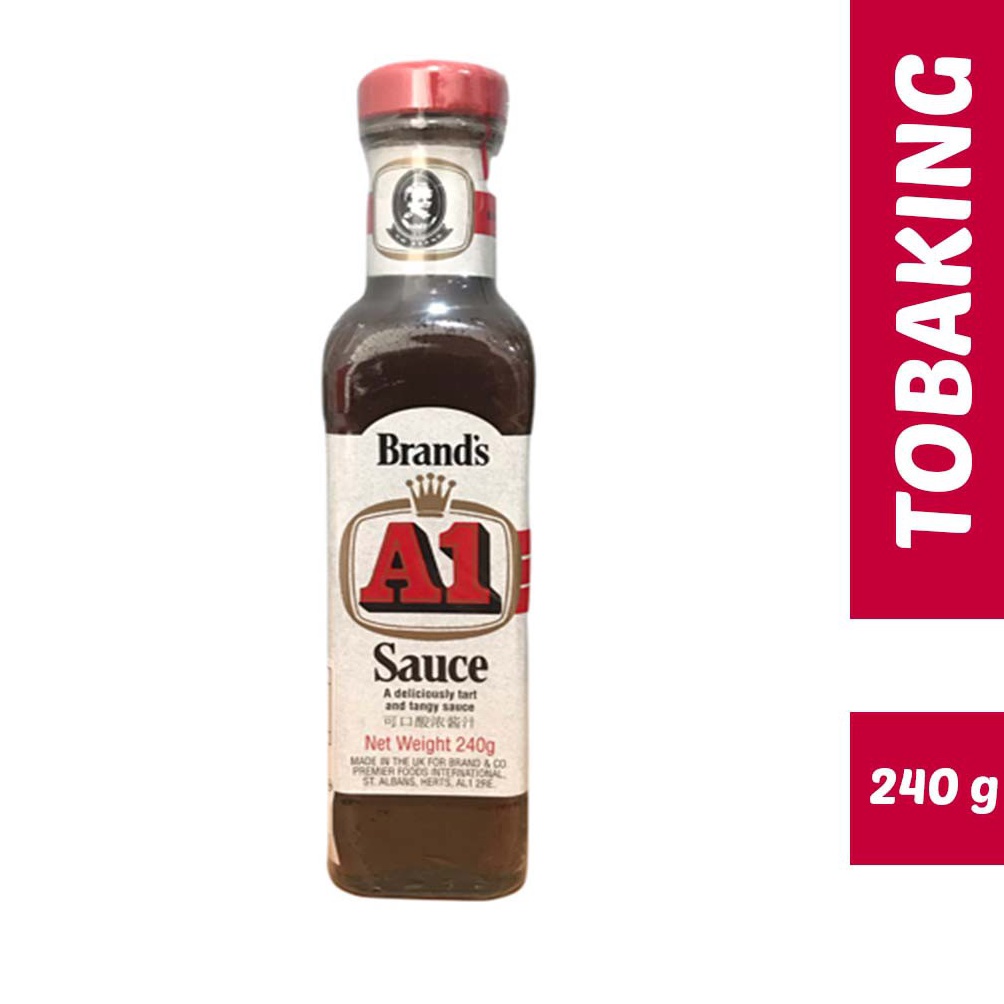 

Best Product.. A1 Sauce Steak 240 gr Brown Saos Saus BHA