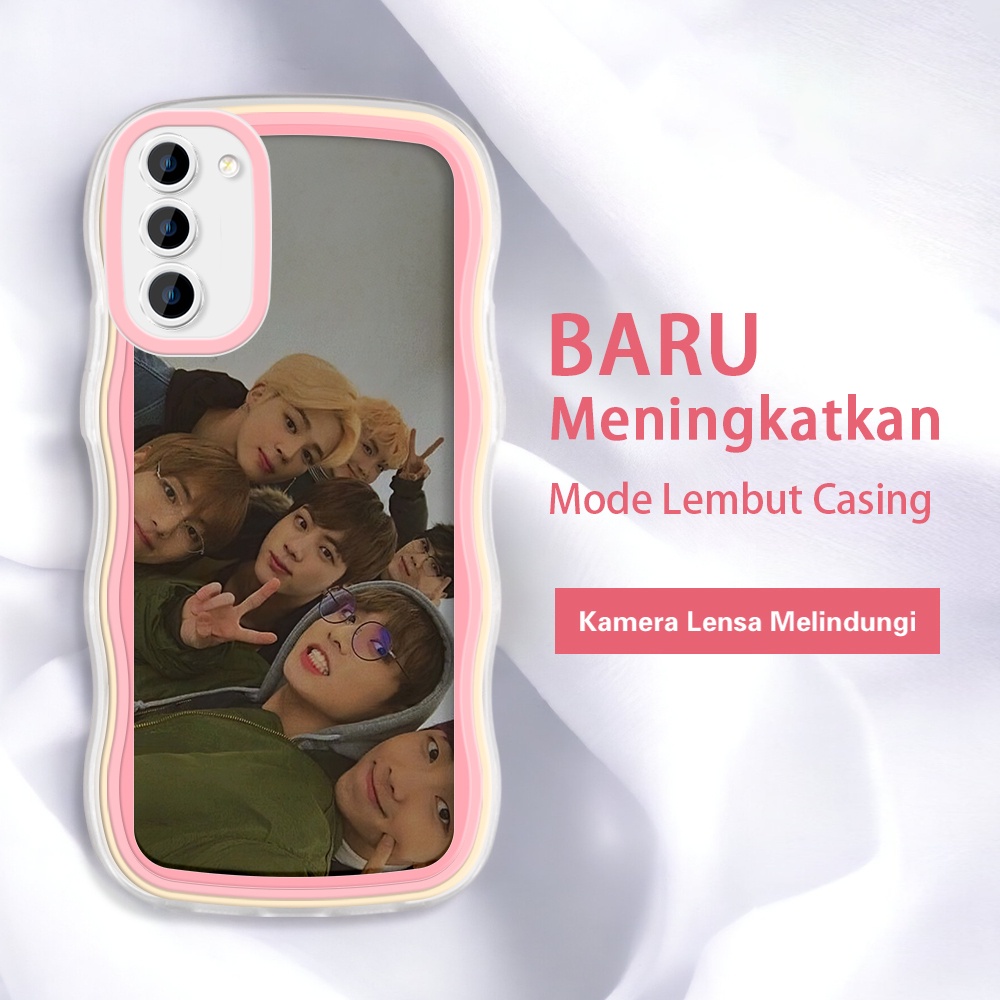 Samsung S22 S21 S20 S20FE Ultra Plus 5G 4G INS BT21 BTS Bangtan Boys  Cool Kor Kesing case hp murah 