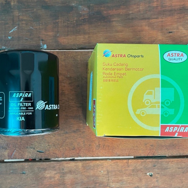 Filter Oli / Oil Filter Aspira Original / PREGIO, SEDONA, TRAVELLO BIG UP, HYUNDAI H-1 (DIESEL) / KI