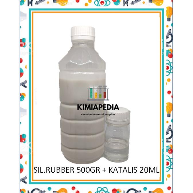 favorit] Cetakan Silikon Karet / Silicon / Silicone Rubber RTV 500gr + Katalis