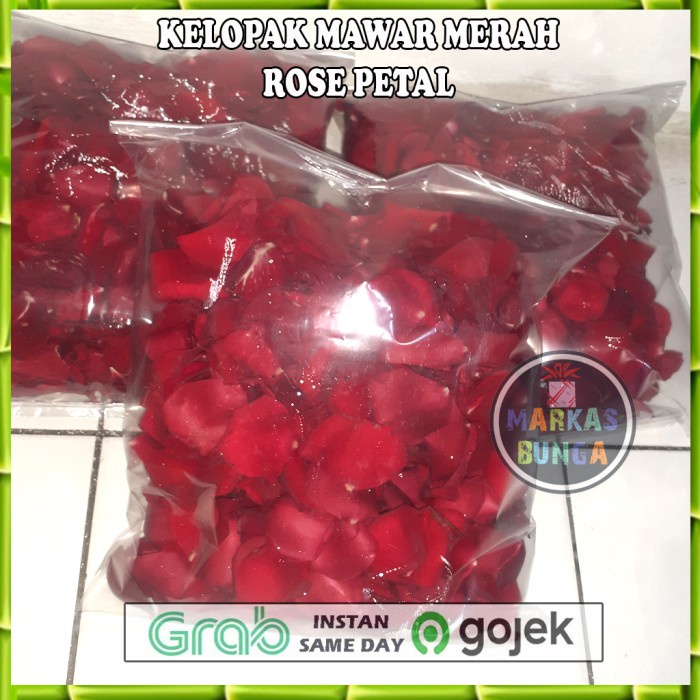 Best Seller Rose Petals / Kelopak Bunga Mawar Asli Segar