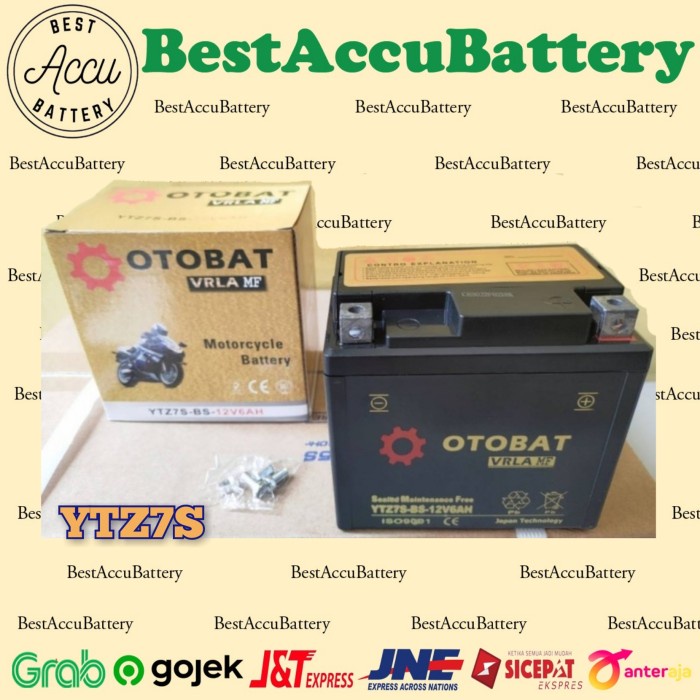 Aki Motor Yamaha Nmax New Otobat Gtz7S Mf Aki Kering