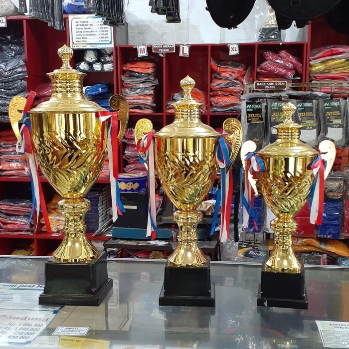 Best Seller Piala Impor Cup Kuningan Logam