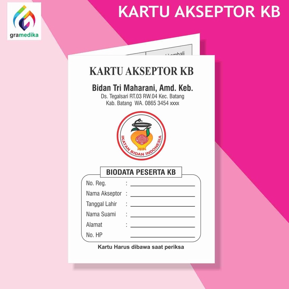 

[KLY64] KARTU KB / Kartu Akseptor KB MURAH (isi 100 lbr) 3563