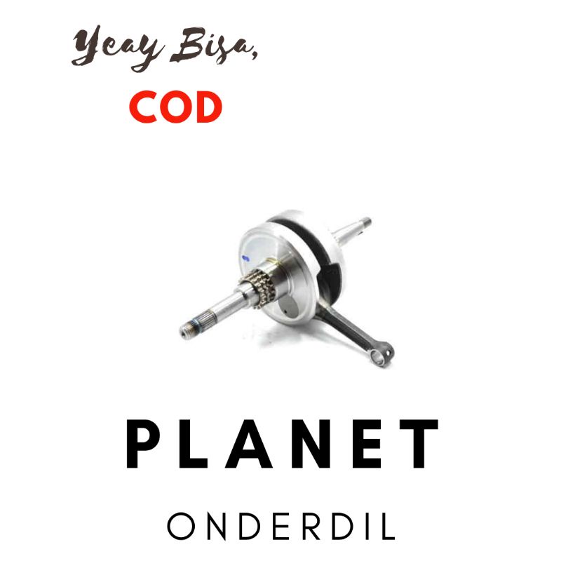 1300AKZLC30 Cran Shaft Kruk As Stang Seher Komplit Beat Fi Spacy Fi Vario 110 Fi Esp Orginal Ahm