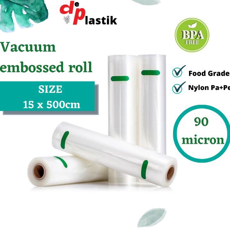_ Ly Plastik Vacum embos roll 15x500 cm / plastic vacuum embossed / plastik vakum embos / vakum maka