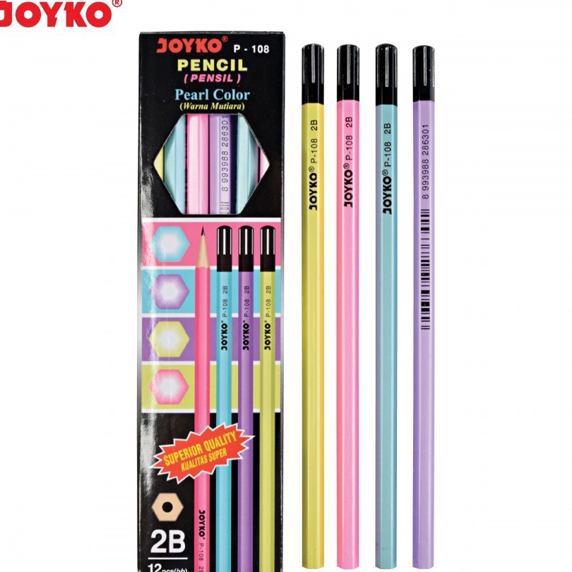 

➝Best Terlaris✹ W8NG0 Pensil 2B Joyko P-108 - Lusinan Q61 Model Baru
