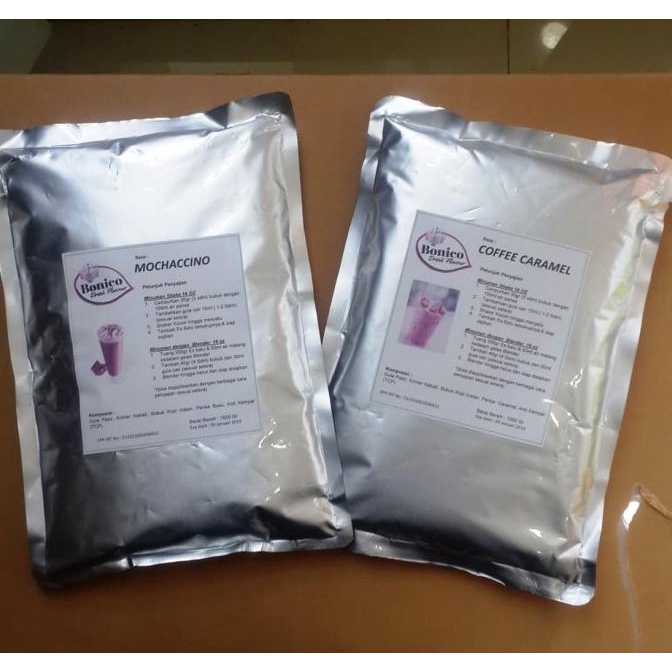 

BONICO MOCACHINO powder 1kg Bubuk minuman drink flavor powder Ice blen