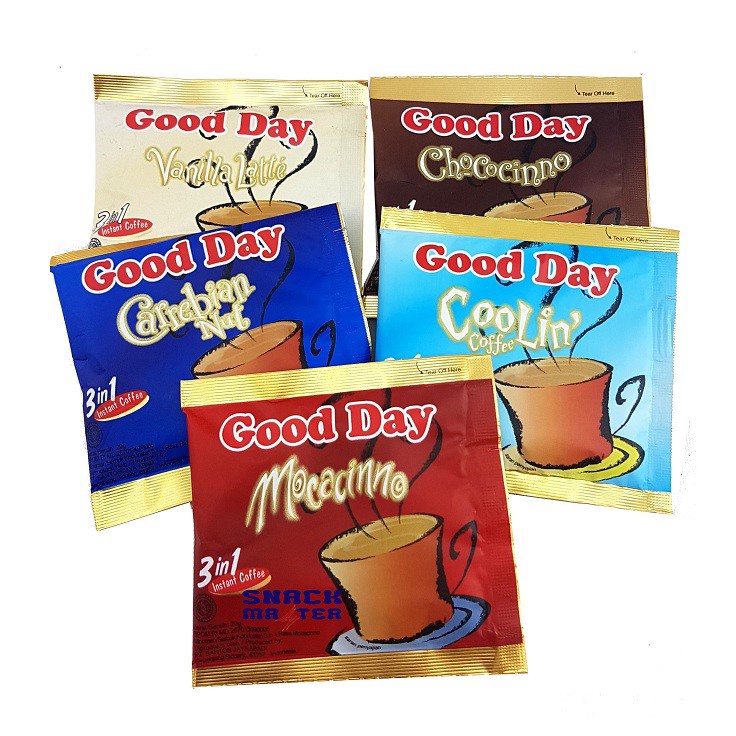

XNXF9032 9.9 BRANDS FESTIVAL Kopi Good Day Hot Renceng - Netto 10 sachet x 20 gr