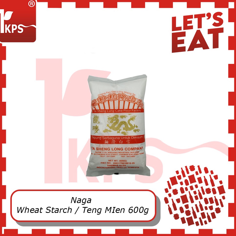 

Paling popular Teng Mien / Wheat Starch 600g "Naga" / Tepung Pati Gandum / Tengmien / Tangmien / Tepung Dimsum /Tang Mien 0GP
