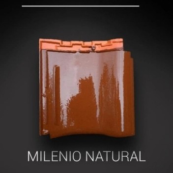 Genteng keramik kanmuri milenio natural