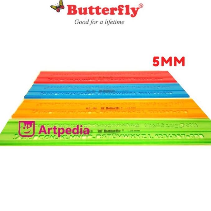 

cusss order] Butterfly Penggaris Mal Huruf Bt-r5 5mm