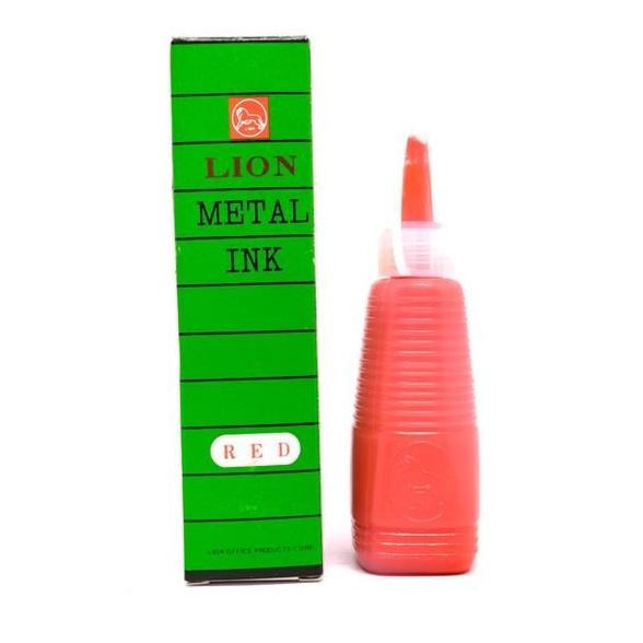 

@=@=@=@=] Metal Ink Lion Warna Merah