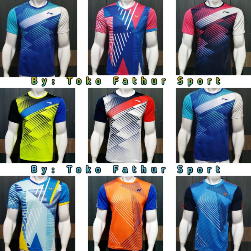 BAJU BATMINTON DEWASA OBLONG  | UNISEX 100% ORI KUALITAS IMPORT | RINGAN ADEM LEMBUT NYAMAN DIPAKAI | ATASAN OLAHRAGA RAKET OUTDOOR DAN INDOOR | ORIGINAL DESIGN MADE IN INDONESIA | UKURAN M L XL  | TERBAIK TERMURAH TERLARIS TERBARU  KALIMANTAN