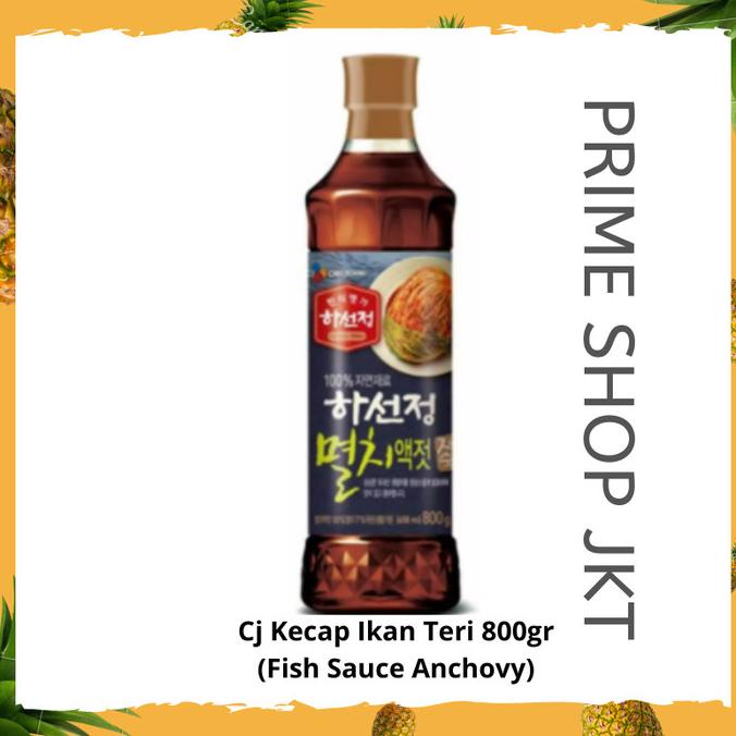 

Cj Hasunjung Kecap Ikan Teri Anchovy Sauce Korea 800gr Korean Kimchi