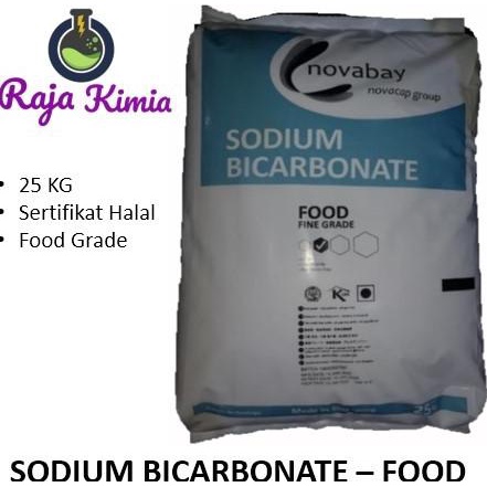 

Sodium Bicarbonate / Soda Kue / Baking Soda/ Novabay - 1 Bag (25 Kg)