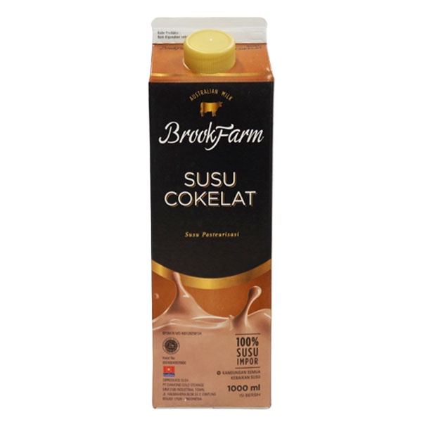 

BROOKFARM FRESH MILK HIGH CAL CHOCOLATE 946 ML - SUSU