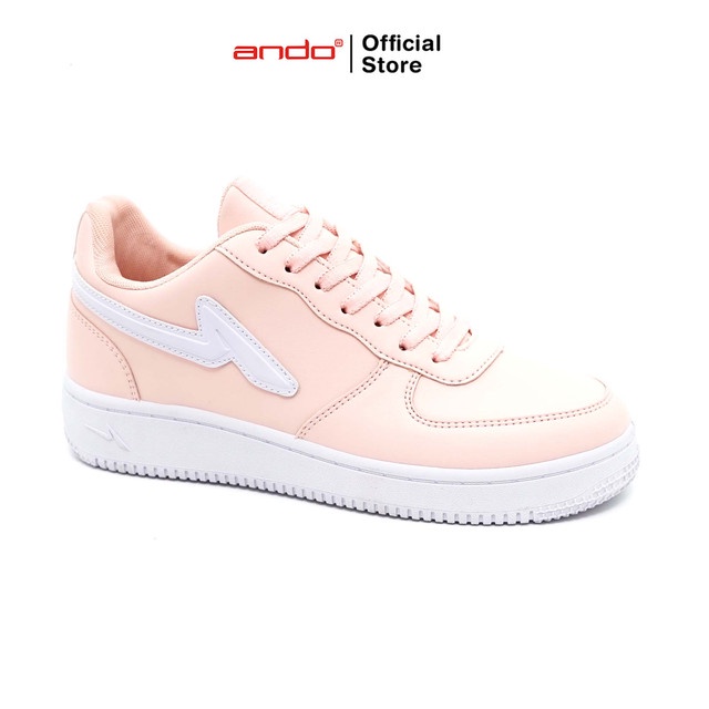 Ando Official Sepatu Sneakers Vizy Wanita Dewasa - Persik