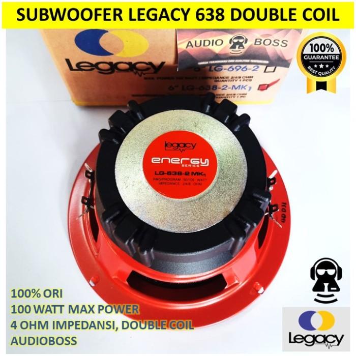 Speaker Subwoofer 6 Inch 6In 6" Legacy 6 638 Lg 638-2 150 Watt