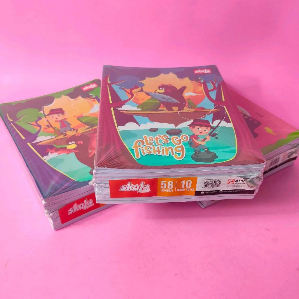 

8.8 [Discount] Buku Tulis Skola 38 Dan 58 Lembar | Kertas Note Notes Paper Stationery New !!