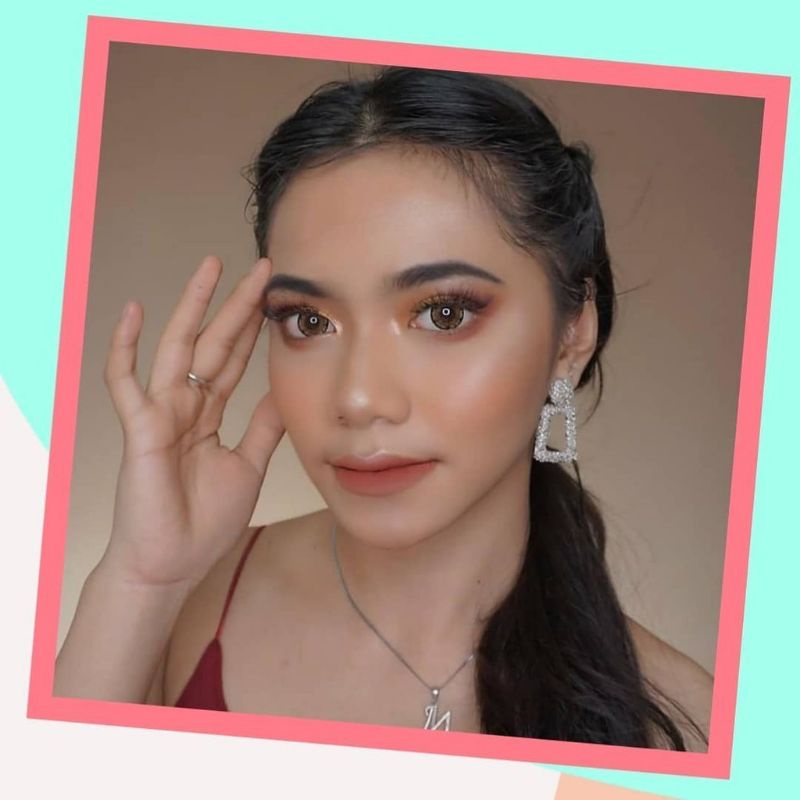 CX2 SOFTLENS ICE N8+ / NORMAL & MINUS (-0.50 S/D -2.50) BIG EYES / GREY BROWN BLACK NAVY AQUA HONEY