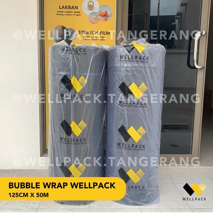 

Bestseller Bubble Wrap Roll 125Cm X 50M Hitam - Premium 3Kg