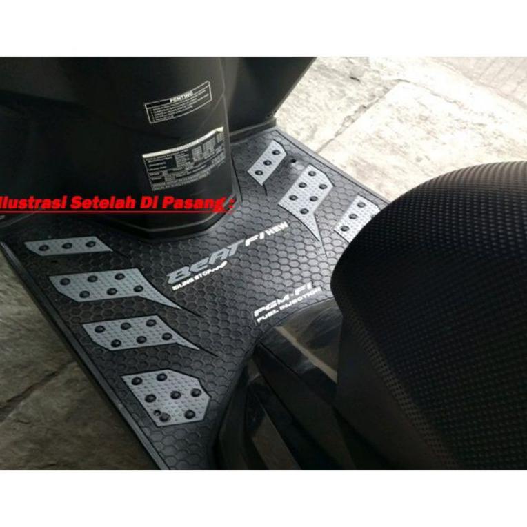 Onderdil Karpet Motor Beat Fi - Alas Kaki Beat Esp 2015 - Keset Beat 2017 - 2018 - 2019 Motor Origin