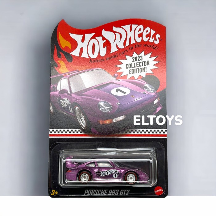 Terlaris Hotwheels Collector 2023 Porsche 993 Gt2