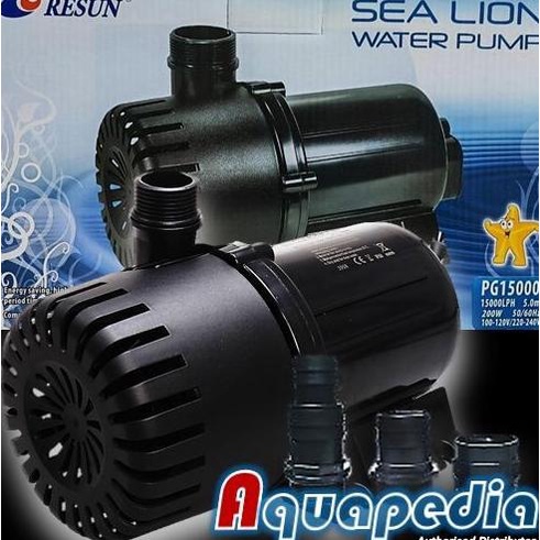 Resun Pg15000 Pompa Celup Sea Lion Pond Water Pump.