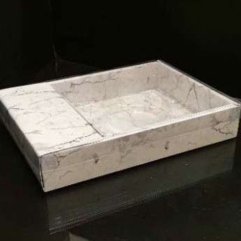 

[HQB] Box Food Hampers Marmer (per 5pcs) ✤COD