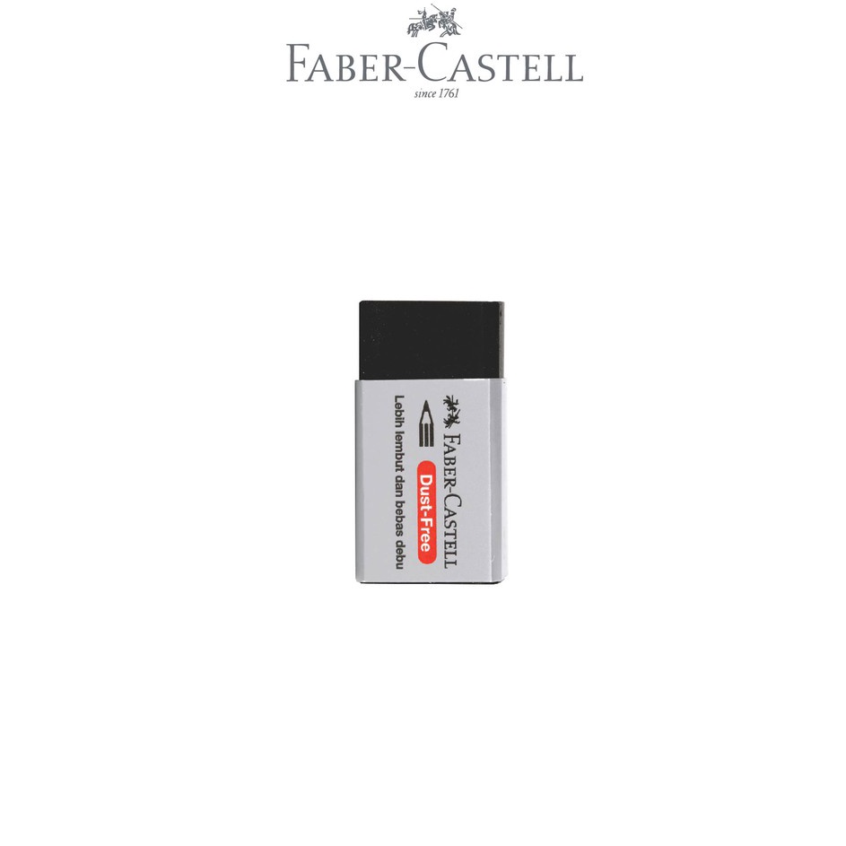 

WXCB3190㊮ Faber-Castell Eraser Dust Free 7171 Medium Black ㊓