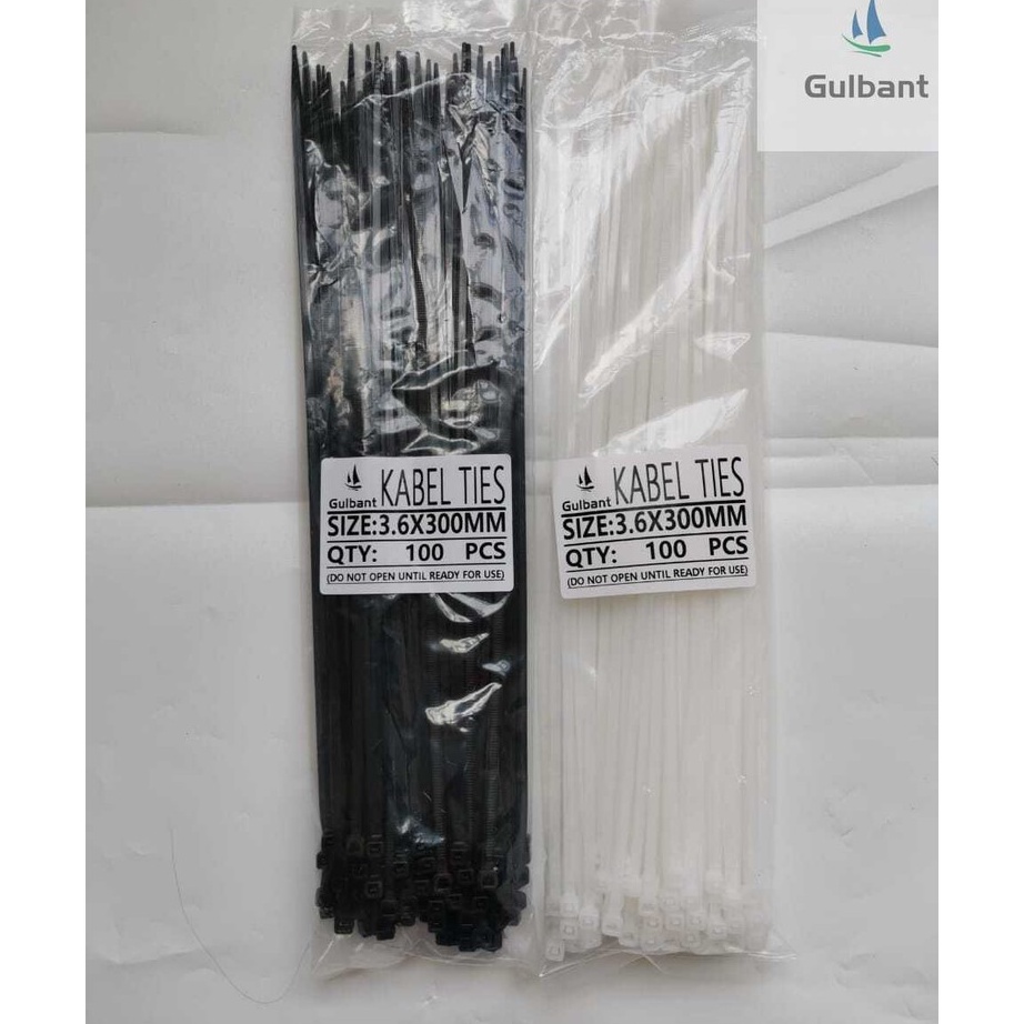 

PHFV2116㊦ Kabel Ties Cable Tie 3.6 x 300mm (30cm) CV 300 Kualitas baik ㊙