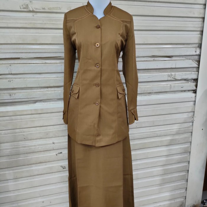 Seragam Pns Wanita Pemda Tua Stelan Rok Model A