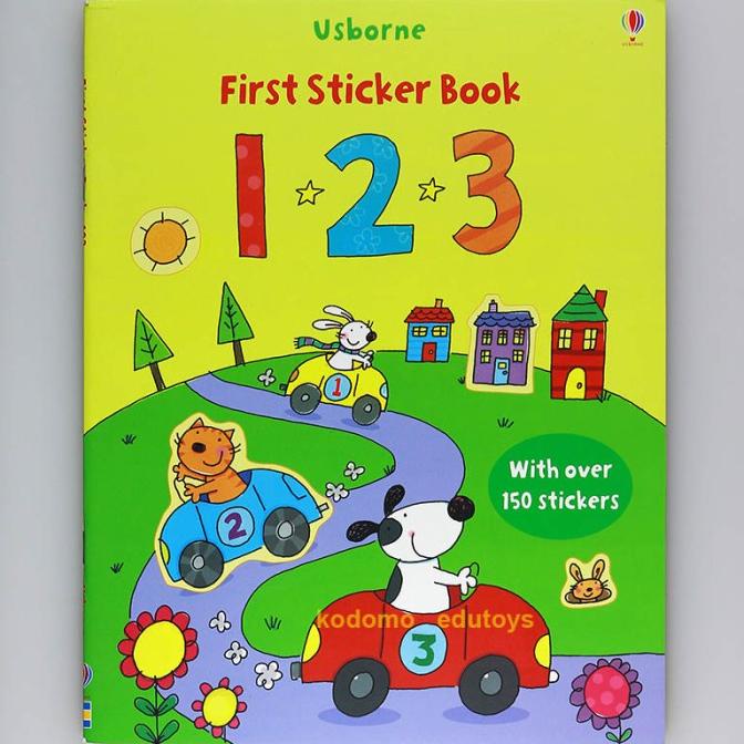 

Sale Usborne First Sticker Book 123, Buku Aktivitas Anak Termurah