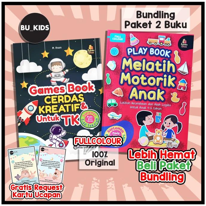 

Sale Buku Anak Tk & Paud ; Games Book Cerdas & Kreatif Untuk Tk Termurah