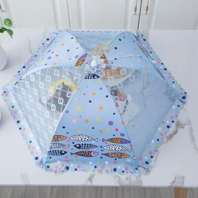 Tudung Saji Lipat Tudung Saji Payung Kualitas Premium Ukuran Besar