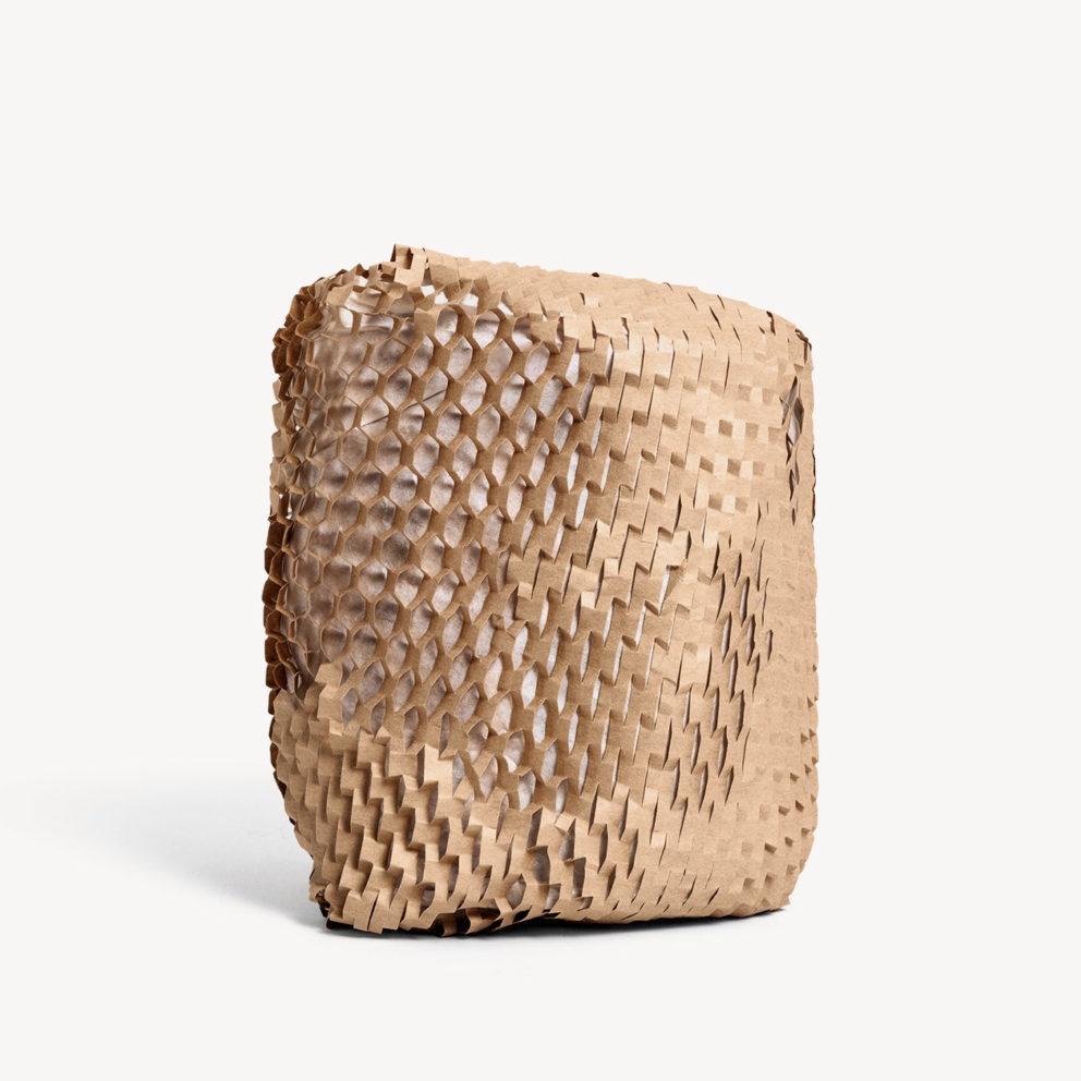 

Termurah Pulpable - 38Cm X 50M Eco Friendly Bubble Wrap Cokelat / Honeycomb Paper Wrap Brown
