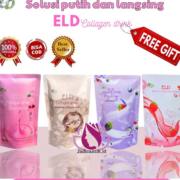 

➽Terbaru➷ 9LK7B FREE GIFT Eld collagen strawberry putih dan langsing dalam 1 kemasan colagen N73 ✱Murah Banget