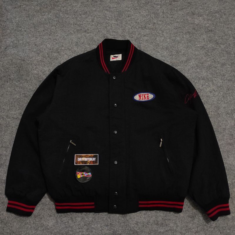 Vintage 90s Nike Baseball Varsity Jacket