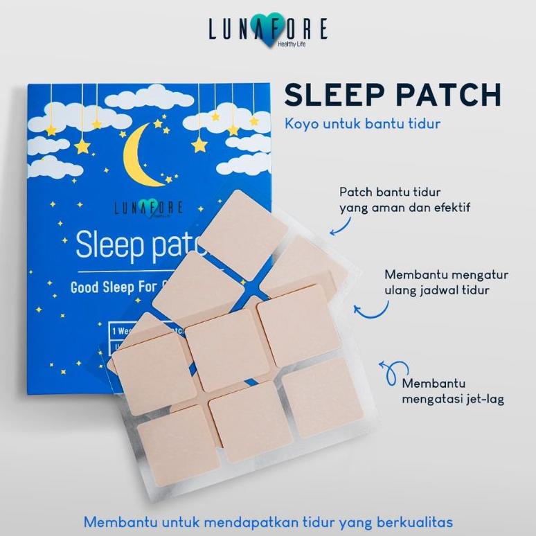 Update - Sleep patch - Lunafore- Koyo Bantu Susah Tidur - Melatonin
