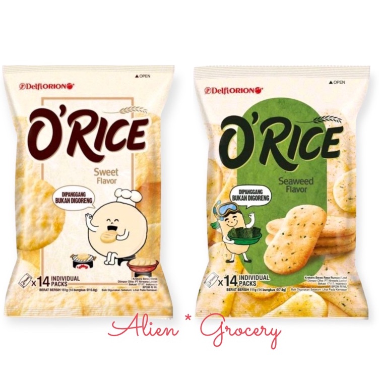 

Model Terkini➚ JDFWH Delfiorion O’Rice O Rice Crackers Sweet Seaweed I55 ❅Big Sale