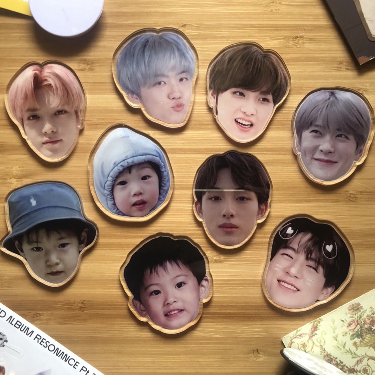 Ready✶ L7Q0P [READY STOCK] NCT POPSOCKET GRIPTOK GANTUNGAN KUNCI AKRILIK FANKIT NCT mark jeno jaemin