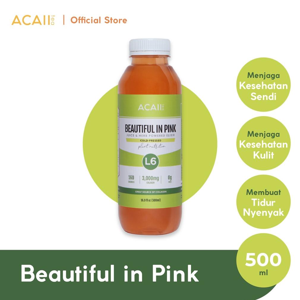 

( Bisa Cod ) Acaii Tea Beautiful In Pink 500ml ~